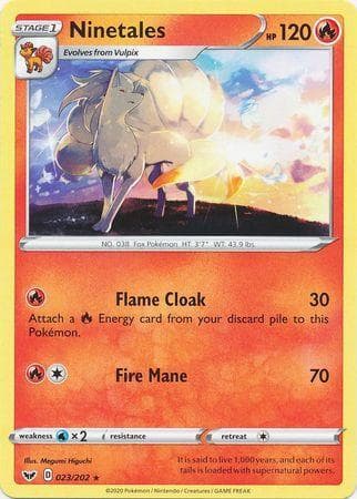 Ninetales 23 — Espada e Escudo