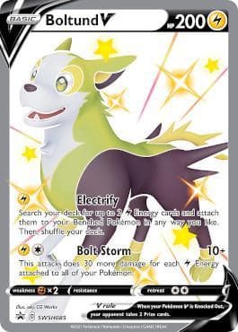 Carta Boltund-V #SWSH085 do set Espada e Escudo Promos — Pokémon TCG | Bynx