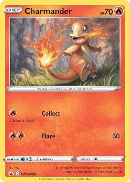 Carta Charmander #SWSH092 do set Espada e Escudo Promos — Pokémon TCG | Bynx