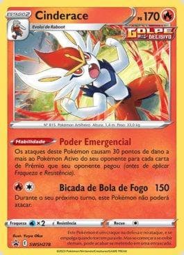 Cinderace SWSH278 — Espada e Escudo Promos