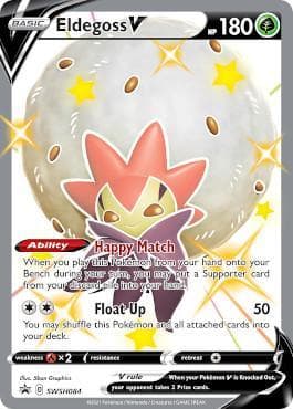 Carta Eldegoss-V #SWSH084 do set Espada e Escudo Promos — Pokémon TCG | Bynx