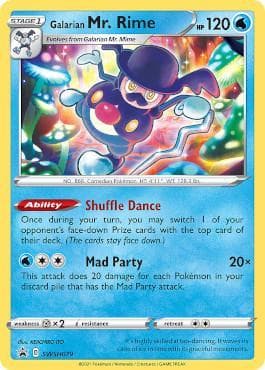 Carta Galarian Mr. Rime #SWSH079 do set Espada e Escudo Promos — Pokémon TCG | Bynx