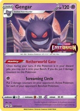 Gengar SWSH241 — Espada e Escudo Promos