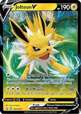 Jolteon-V SWSH151 — Espada e Escudo Promos