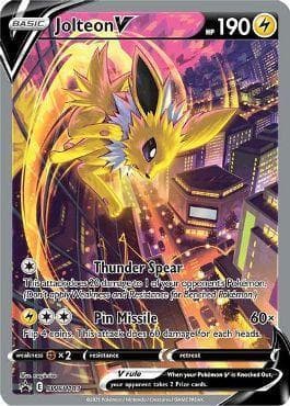 Carta Jolteon-V #SWSH183 do set Espada e Escudo Promos — Pokémon TCG | Bynx