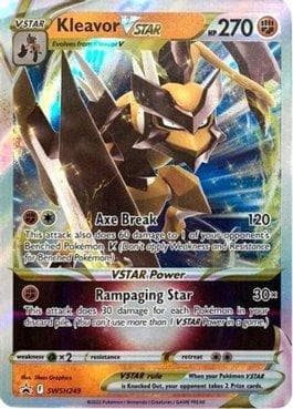 Carta Kleavor-VSTAR #SWSH249 do set Espada e Escudo Promos — Pokémon TCG | Bynx