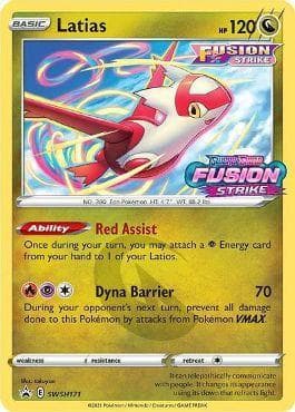 Latias SWSH171 — Espada e Escudo Promos