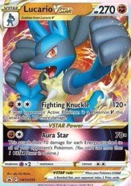 Carta Lucario-VSTAR #SWSH214 do set Espada e Escudo Promos — Pokémon TCG | Bynx