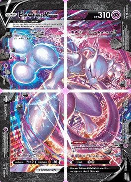 Mewtwo-V-Union (4 Cartas) SWSH159-U — Espada e Escudo Promos