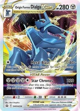 Carta Origin Forme Dialga-VSTAR #SWSH256 do set Espada e Escudo Promos — Pokémon TCG | Bynx