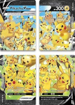 Pikachu-V-Union (4 Cartas) SWSH139-U — Espada e Escudo Promos