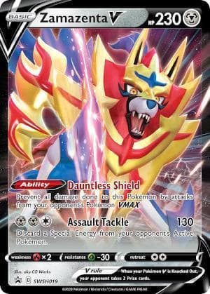Zamazenta-V SWSH019 — Espada e Escudo Promos