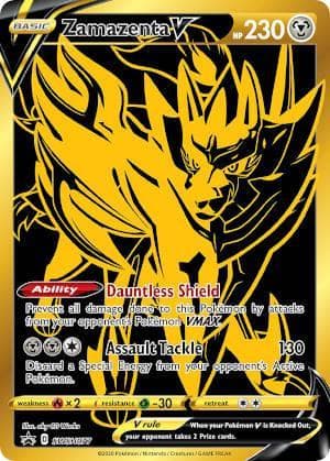 Carta Zamazenta-V #SWSH077 do set Espada e Escudo Promos — Pokémon TCG | Bynx