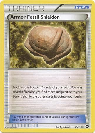 Armor Fossil Shieldon 98 — Cerco de Vapor