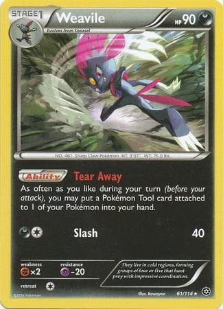 Weavile 61 — Cerco de Vapor