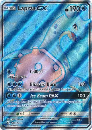Lapras-GX 139/149 — Sol e Lua