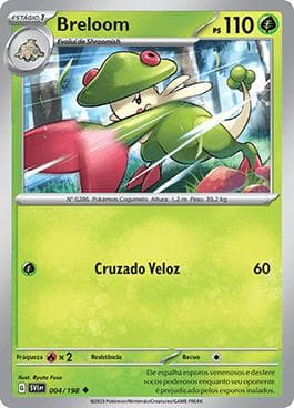 Carta Breloom 004/198 do set Escarlate e Violeta — Pokémon TCG | Bynx