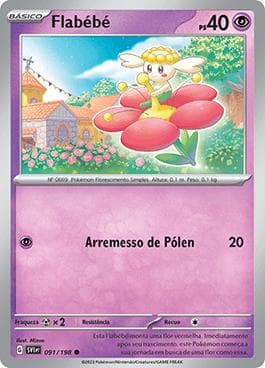 Flabébé 091 — Escarlate e Violeta