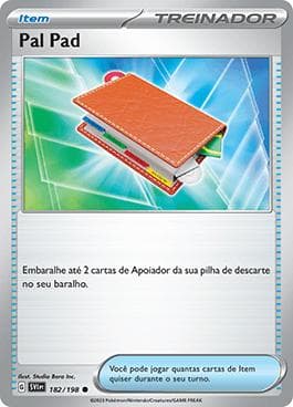 Carta Pal Pad 182/198 do set Escarlate e Violeta — Pokémon TCG | Bynx
