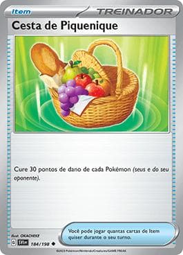 Carta Picnic Basket 184/198 do set Escarlate e Violeta — Pokémon TCG | Bynx
