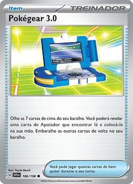 Carta Pokégear 3.0 186/198 do set Escarlate e Violeta — Pokémon TCG | Bynx