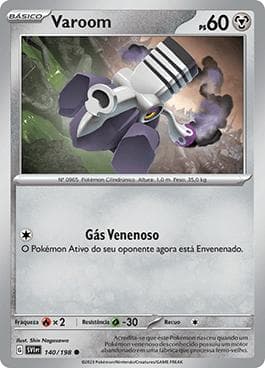 Carta Varoom 140/198 do set Escarlate e Violeta — Pokémon TCG | Bynx