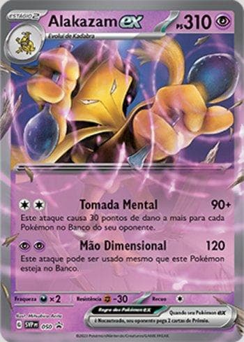 Alakazam ex 050/215 — Escarlate e Violeta Promos