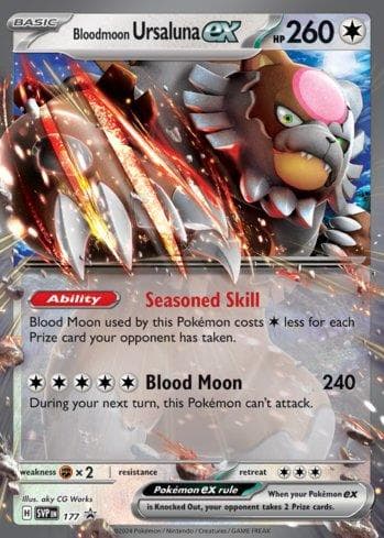 Bloodmoon Ursaluna ex 177/215 — Escarlate e Violeta Promos