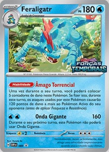 Feraligatr 089/215 — Escarlate e Violeta Promos
