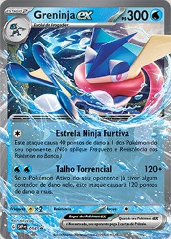 Greninja ex 054/215 — Escarlate e Violeta Promos