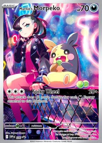 Marnie's Morpeko 206/215 — Escarlate e Violeta Promos
