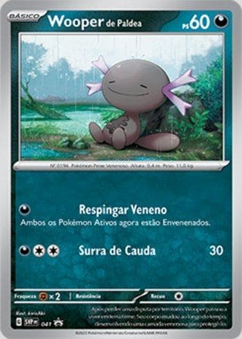 Paldean Wooper 041/215 — Escarlate e Violeta Promos