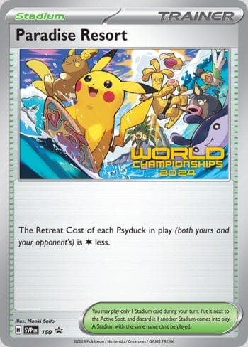 Paradise Resort (World Championships 2024) 150/215 — Escarlate e Violeta Promos