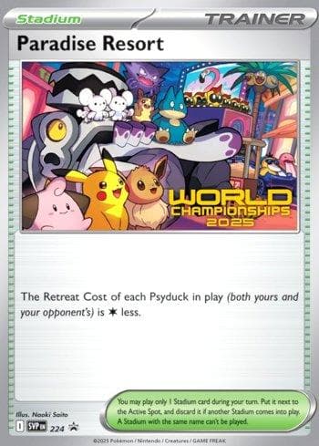 Paradise Resort (World Championships 2025) 224/215 — Escarlate e Violeta Promos
