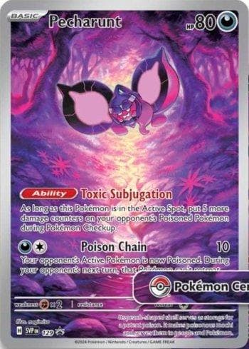 Carta Pecharunt (Pokemon Center Exclusive) 129b/215 do set Escarlate e Violeta Promos — Pokémon TCG | Bynx