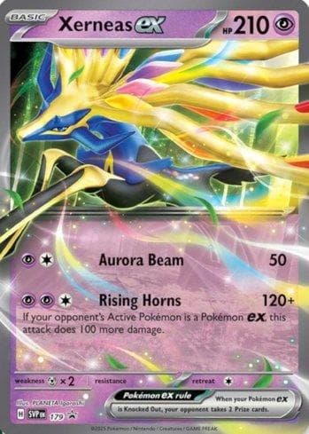 Xerneas ex 179/215 — Escarlate e Violeta Promos