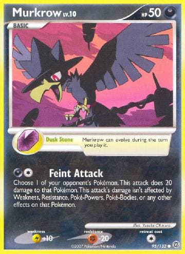 Carta Murkrow 95/132 do set Maravilhas Secretas — Pokémon TCG | Bynx