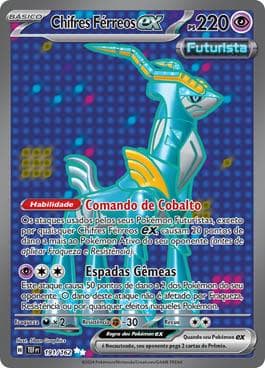 Carta Iron Crown ex 191/162 do set Forças Temporais — Pokémon TCG | Bynx