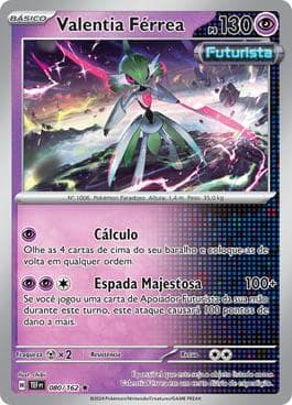 Carta Iron Valiant 080/162 do set Forças Temporais — Pokémon TCG | Bynx