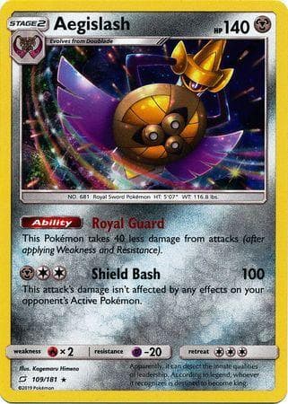 Aegislash 109 — União de Aliados
