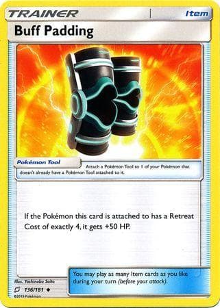 Carta Buff Padding 136/181 do set União de Aliados — Pokémon TCG | Bynx