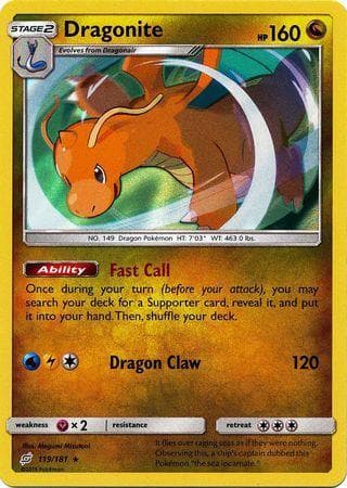 Dragonite 119/181 — União de Aliados
