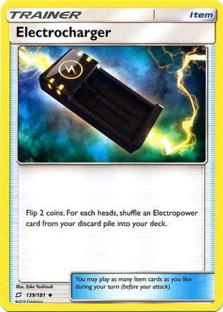 Carta Electrocharger 139/181 do set União de Aliados — Pokémon TCG | Bynx