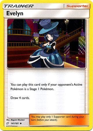 Carta Evelyn 141/181 do set União de Aliados — Pokémon TCG | Bynx