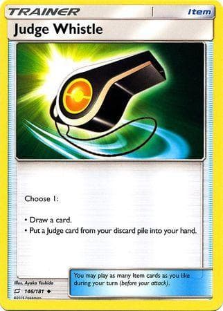 Carta Judge Whistle 146/181 do set União de Aliados — Pokémon TCG | Bynx