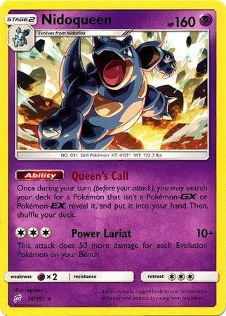 Carta Nidoqueen 56/181 do set União de Aliados — Pokémon TCG | Bynx