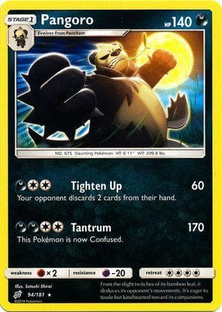 Carta Pangoro 94/181 do set União de Aliados — Pokémon TCG | Bynx