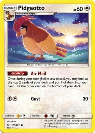 Pidgeotto 123 — União de Aliados
