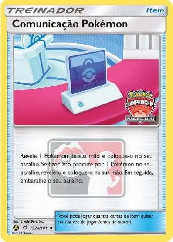 Carta Pokémon Communication 152a/181 do set União de Aliados — Pokémon TCG | Bynx