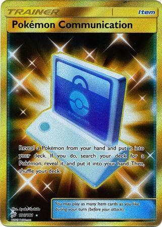 Carta Pokémon Communication 196/181 do set União de Aliados — Pokémon TCG | Bynx